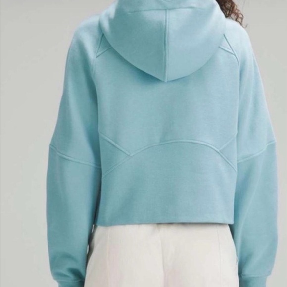 Lululemon Athletica Light Blue Hoodie Green Mint color Size XS - Picture 2 of 4